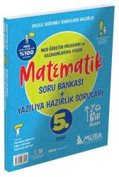 Muba Yayınları 5. Sınıf Matematik Soru Bankası + Yazılıya Hazırlık Soruları 2`si 1 Arada - 1