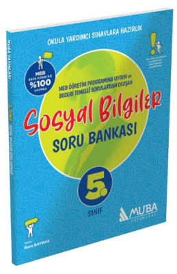 Muba Yayınları 5. Sınıf Sosyal Bilgiler Soru Bankası - 1