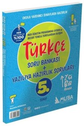 Muba Yayınları 5. Sınıf Türkçe Soru Bankası + Yazılıya Hazırlık Soruları 2`si 1 Arada - 1