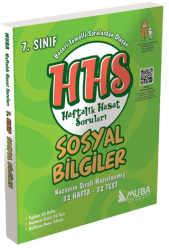 Muba Yayınları 7. Sınıf Sosyal Bilgiler Haftalık Hasat Soruları HHS - 1