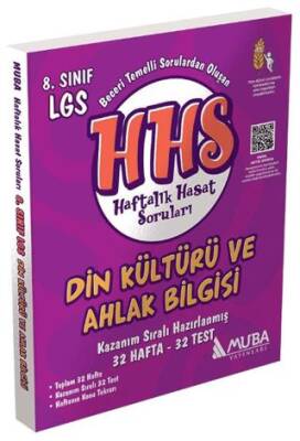 Muba Yayınları 8. Sınıf Din Kültürü Haftalık Hasat Soruları HHS - 1