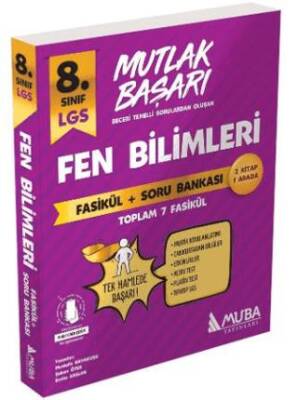 Muba Yayınları 8. Sınıf LGS Fen Bilimleri Fasiküller + Soru Bankası - 1