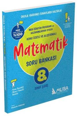 Muba Yayınları 8. Sınıf Matematik Soru Bankası - 1