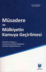 Müsadere ve Mülkiyetin Kamuya Geçirilmesi - 1