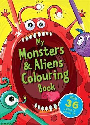 My Monsters and Aliens Colouring Book - 1