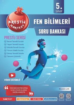 Nartest Yayınevi 5. Sınıf Prestij Fen Bilimleri Soru Bankası - 1