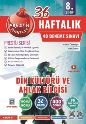 Nartest Yayınevi 8. Sınıf Haftalık Din Kültürü Ve Ahlak Bilgisi Denemeleri - 1