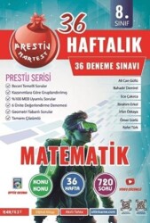 Nartest Yayınevi 8. Sınıf Haftalık Matematik Denemeleri - 1