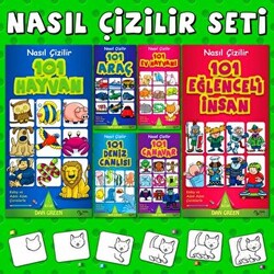 Nasıl Çizilir Seti 6 Kitap Takım - 1