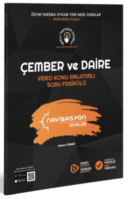 Navigasyon Yayınları Çember ve Daire Video Konu Anlatımlı Soru Fasikülü - 1