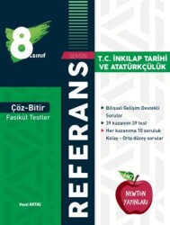 Newton Yayınları 8. Sınıf Çöz Bitir Referans T.C. İnkılap Tarihi ve Atatürkçülük Fasikül Testler - 1