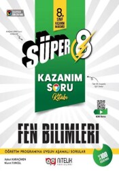 Nitelik Yayınları Süper 8 Fen Bilimleri Kazanım Soru Kitabı - 1