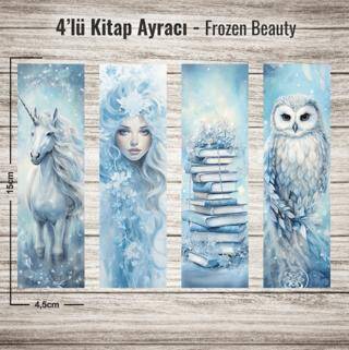 Note The Time Frozen Beauty 4`lü Kitap Ayracı - 1