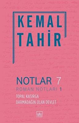 Notlar 7 - Roman Notları 1 - 1