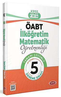 Data Yayınları ÖABT İlköğretim Matematik Öğretmenliği Tamamı Çözümlü 5 Deneme Sınavı - 1