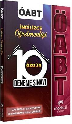 Modadil Yayınları ÖABT İngilizce Öğretmenliği Özgün 10 Deneme - 1