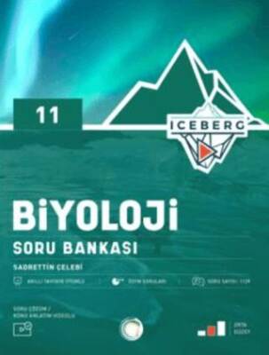 Okyanus Yayınları 11. Sınıf Iceberg Biyoloji Soru Bankası - 1