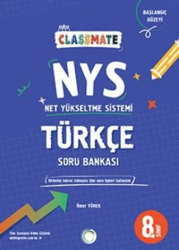 Okyanus Yayınları 8. Sınıf Classmate Net Yükseltme Sistemi Türkçe Soru Bankası - 1