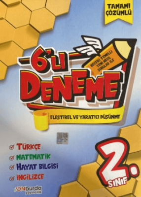 ONburda Yayınları 2. Sınıf 6`lı Deneme - 1