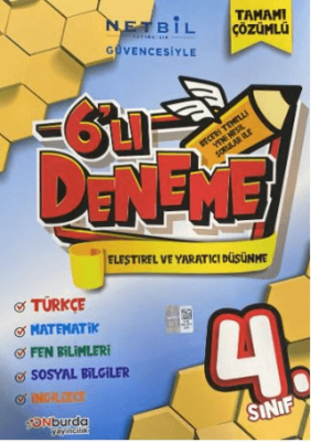 ONburda Yayınları 4. Sınıf 6`Lı Deneme - 1