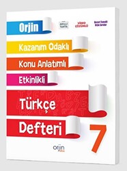 Kurmay Yayınları Orjin 7. Sınıf Türkçe Akıllı Defter - 1