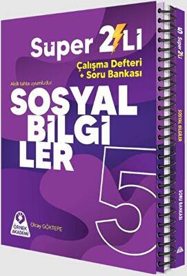 Örnek Akademi 5. Sınıf Süper İkili Sosyal Bilgiler Seti - 1