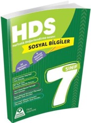 Örnek Akademi 7. Sınıf Sosyal Bilgiler Haftalık Değerlendirme Sınavı HDS - 1