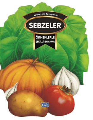 Örneklerle Şekilli Boyama – Sebzeler - 1