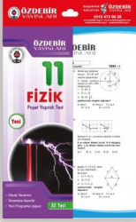 Özdebir Yayınları 11. Sınıf Fizik Yaprak Test - 1