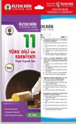 Özdebir Yayınları 11. Sınıf Türk Dili ve Edebiyatı Yaprak Test - 1