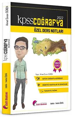 Özdil Akademi Yayınları Özdil Akademi 2022 KPSS Coğrafya Özel Ders Notları - 1