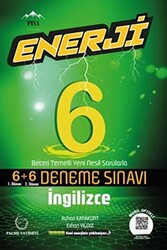 Palme Yayıncılık Palme 6. Sınıf Enerji İngilizce 6+6 Deneme Sınavı - 1