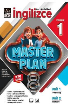 Palme Yayıncılık 8. Sınıf İngilizce Master Plan 1. Fasikül - 1