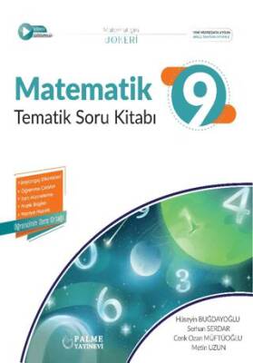 Palme Yayıncılık 2025 9. Sınıf Matematik Tematik Soru Kitabı - 1