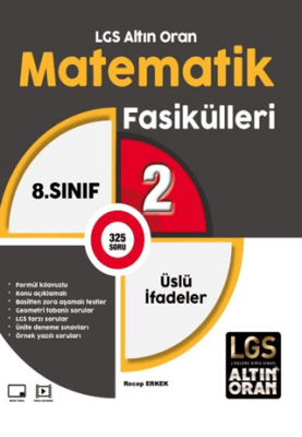 Palme Yayıncılık LGS Altın Oran Matematik Fasikülleri 2 Üslü İfadeler - 1