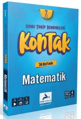 Paraf Yayınları 7. Sınıf Kontak Matematik Denemeleri - 1