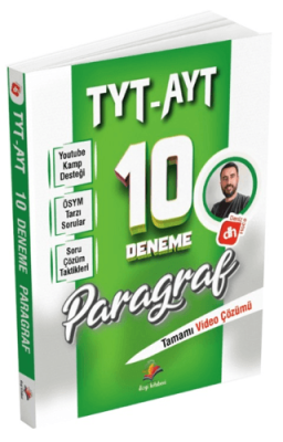 Dizgi Kitap 2025 TYT-AYT - Paragraf 10 Deneme Sınavı - 1