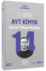 Parlayan Projeler 2025 14 Günde AYT Kimya Genel Tekrar Kampı Video Ders Takip Kitabı - 1