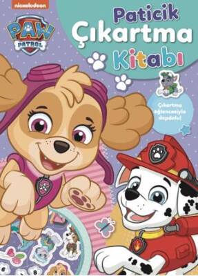 Paw Patrol Paticik Çıkartma Kitabı - 1