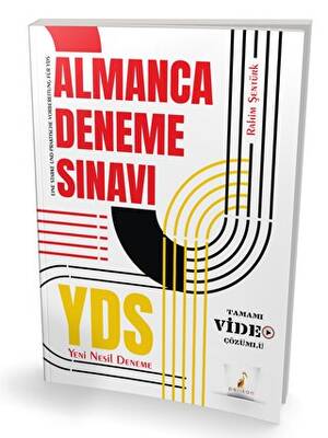 Pelikan Tıp Teknik Yayıncılık YDS Almanca Yeni Nesil Video Çözümlü Deneme Sınavı - 1