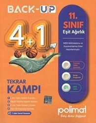 Polimat Yayınları 11. Sınıf Back Up 4+1 Eşit Ağırlık Kamp Kitabı - 1