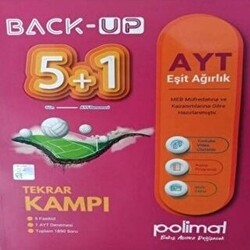 Polimat Yayınları AYT Eşit Ağırlık Back-Up 5+1 Tekrar Kampı - 1