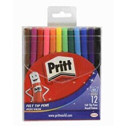 Pritt-Keçeli Kalem 12 Renk - 1