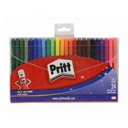 Pritt-Keçeli Kalem 24 Renk - 1