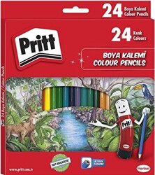 Pritt - Kuruboya Kalemi 24 Renk Karton Kutu - 1