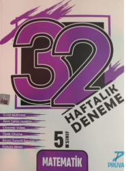 Pruva Akademi Pruva 5. Sınıf Matematik 32 Haftalık Deneme - 1