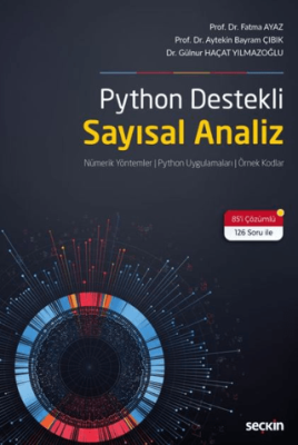 Python Destekli Sayısal Analiz - 1