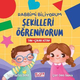 Rabbimi Biliyorum Şekilleri Öğreniyorum Tak-Çıkar Kitap - 1