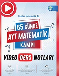 Rehber Matematik 65 Günde AYT Matematik Video Ders Notları - 1