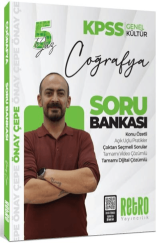 Retro Yayıncılık 2025 KPSS Genel Kültür Coğrafya Soru Bankası - 1